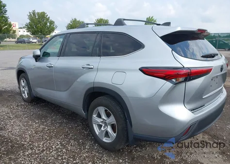 2022 Toyota Highlander Le from USA, damaged, VIN 5TDBZRBH9NS257992